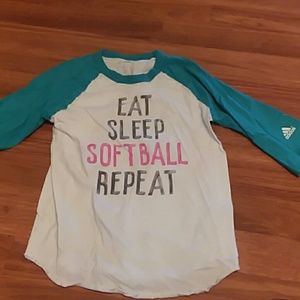 Adidas softball shirt